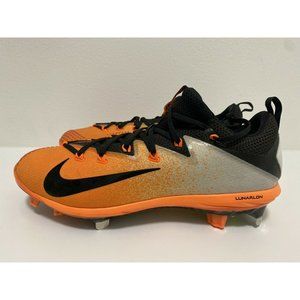 Nike Lunar Vapor Ultrafly Elite Baseball Cleats Orange/Black 852686-807 Mens 13